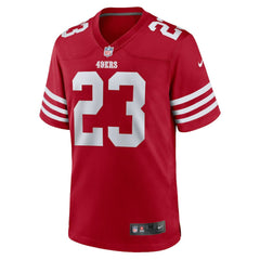 Christian McCaffrey San Francisco 49ers Game Player Jersey - Scarlet - Nike
