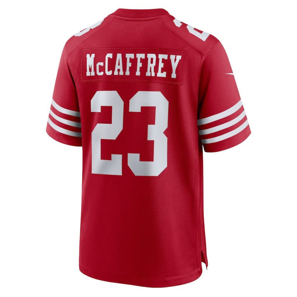 Christian McCaffrey San Francisco 49ers Game Player Jersey - Scarlet - Nike