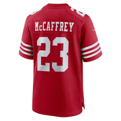 Christian McCaffrey San Francisco 49ers Game Player Jersey - Scarlet - Nike