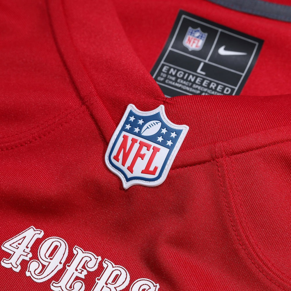 Christian McCaffrey San Francisco 49ers Game Player Jersey - Scarlet - Nike