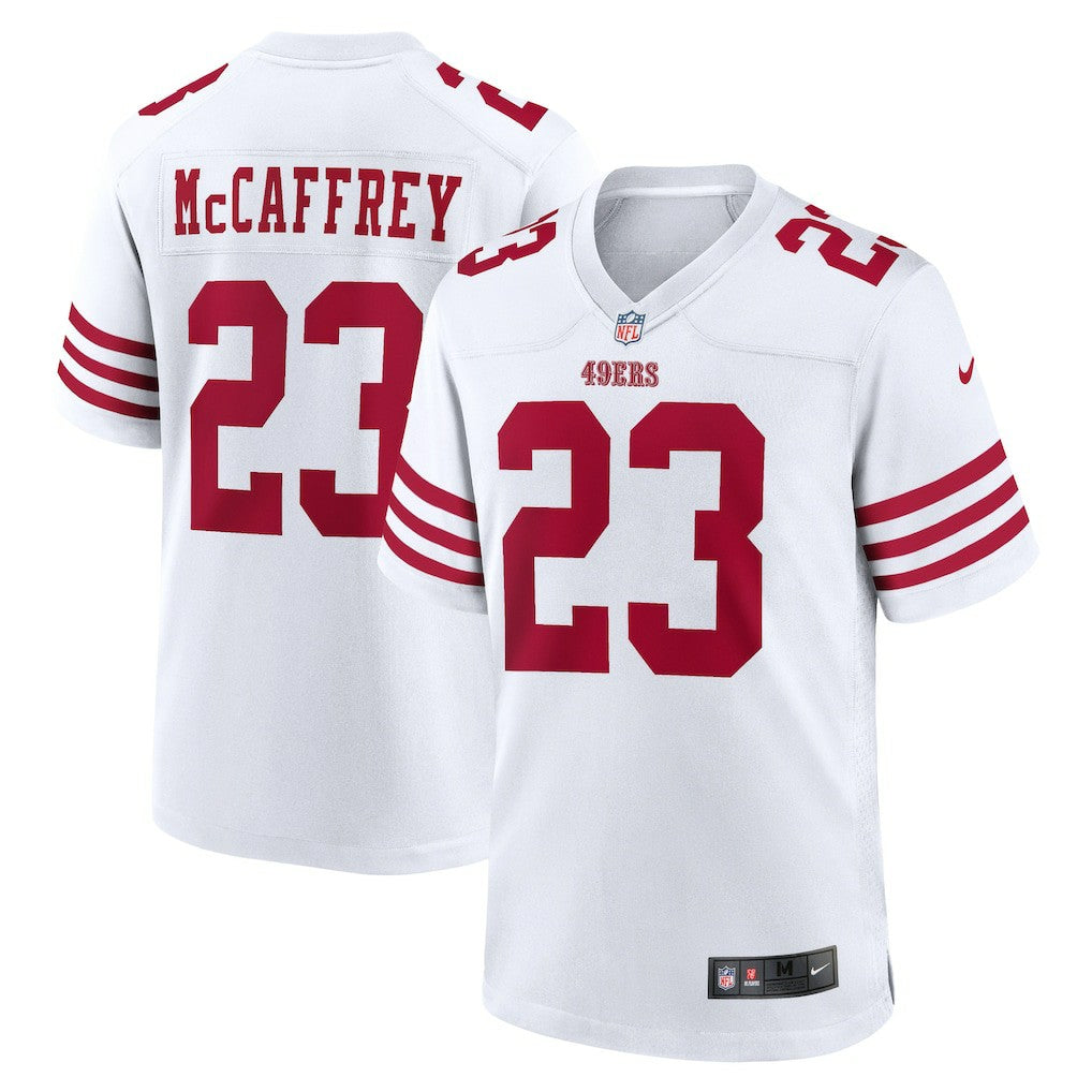 Christian McCaffrey San Francisco 49ers Game Player Jersey - White - Nike