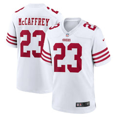 Christian McCaffrey San Francisco 49ers Game Player Jersey - White - Nike