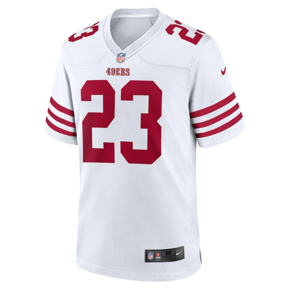 Christian McCaffrey San Francisco 49ers Game Player Jersey - White - Nike