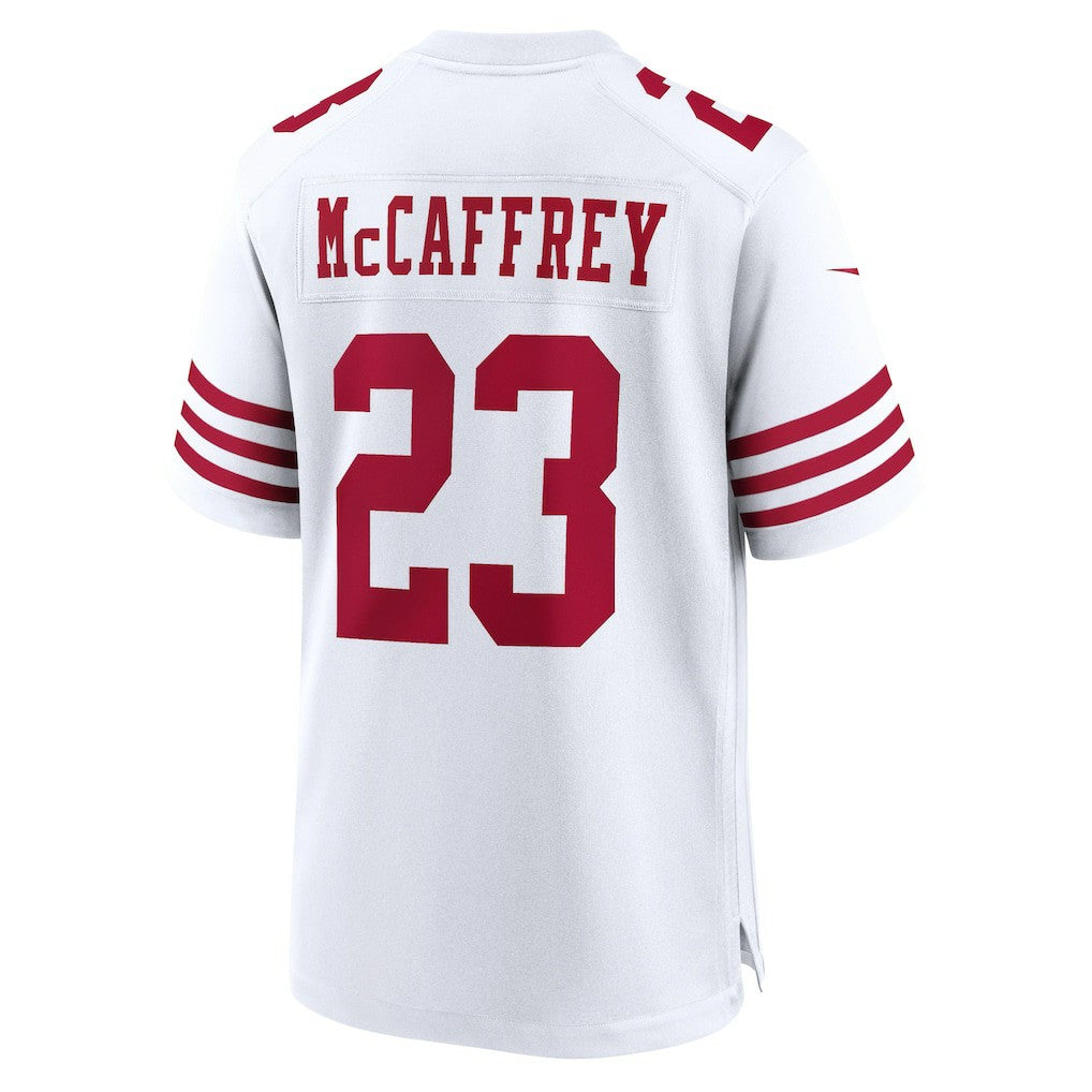 Christian McCaffrey San Francisco 49ers Game Player Jersey - White - Nike