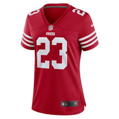 Christian McCaffrey San Francisco 49ers Women's Player Jersey - Scarlet - Nike