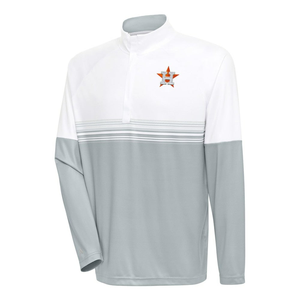 Houston Astros Antigua Bender Quarter-Zip Pullover Top Online