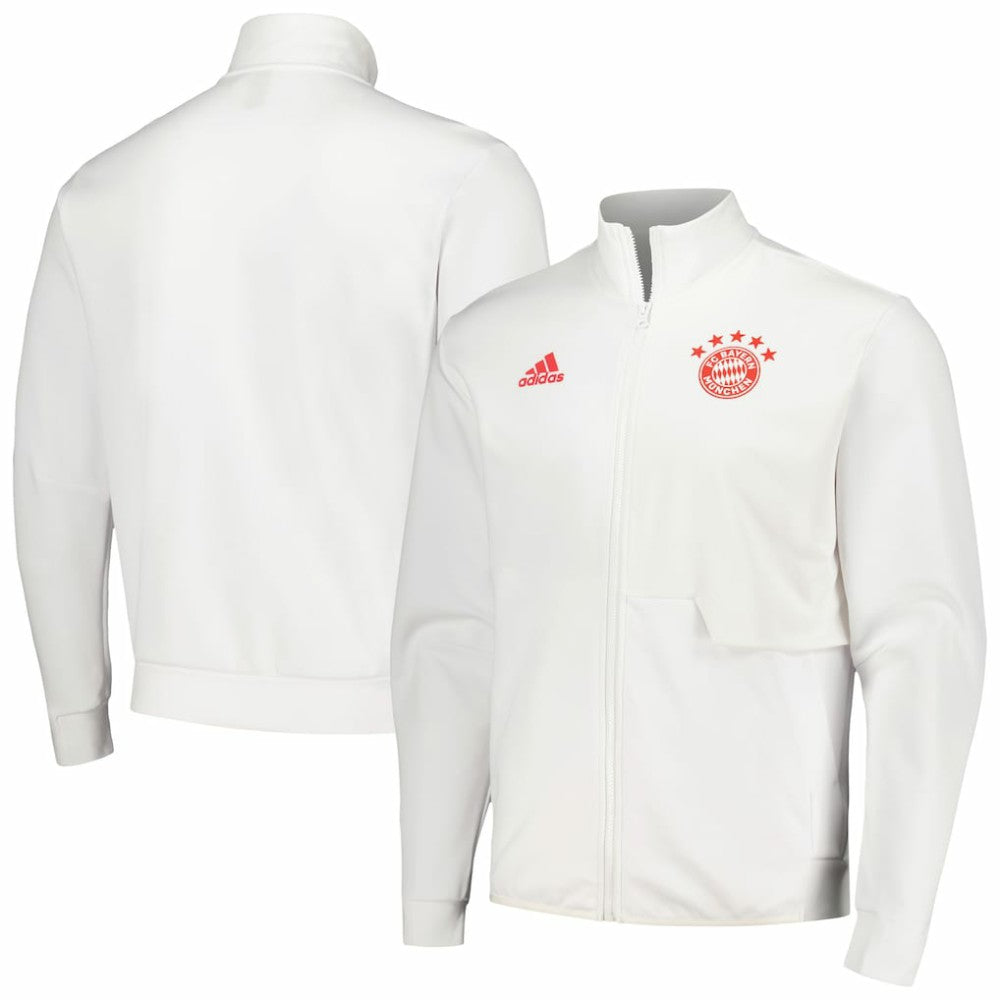 Adidas - Bayern Munich 2023/24 Anthem Full-Zip Jacket - White