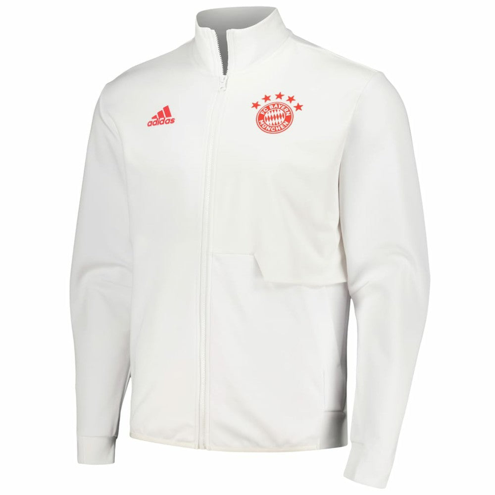 Adidas - Bayern Munich 2023/24 Anthem Full-Zip Jacket - White