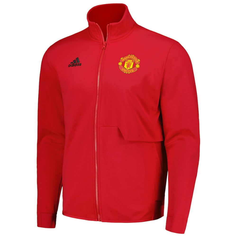 Adidas - Manchester United 2023/24 Anthem Full-Zip Jacket - Red