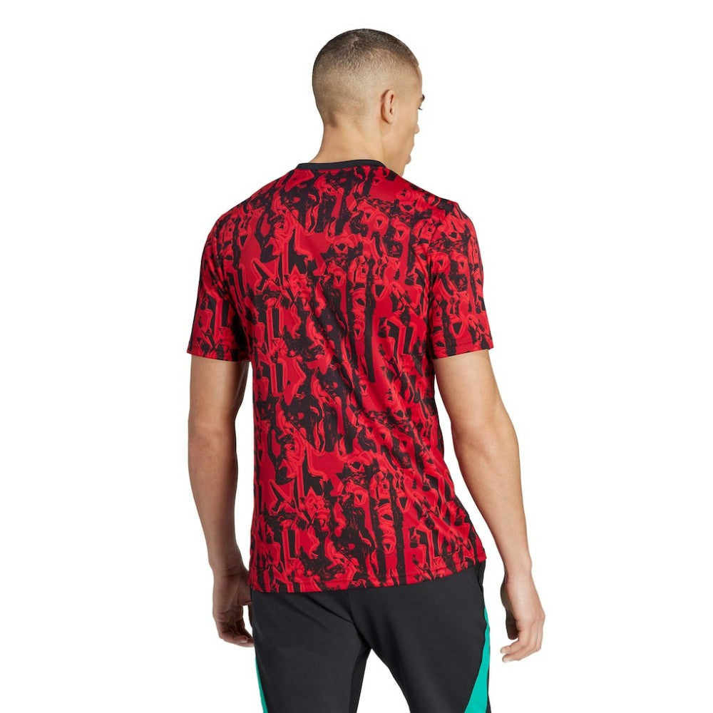 Adidas - Manchester United 2023/24 Pre-Match Top - Red