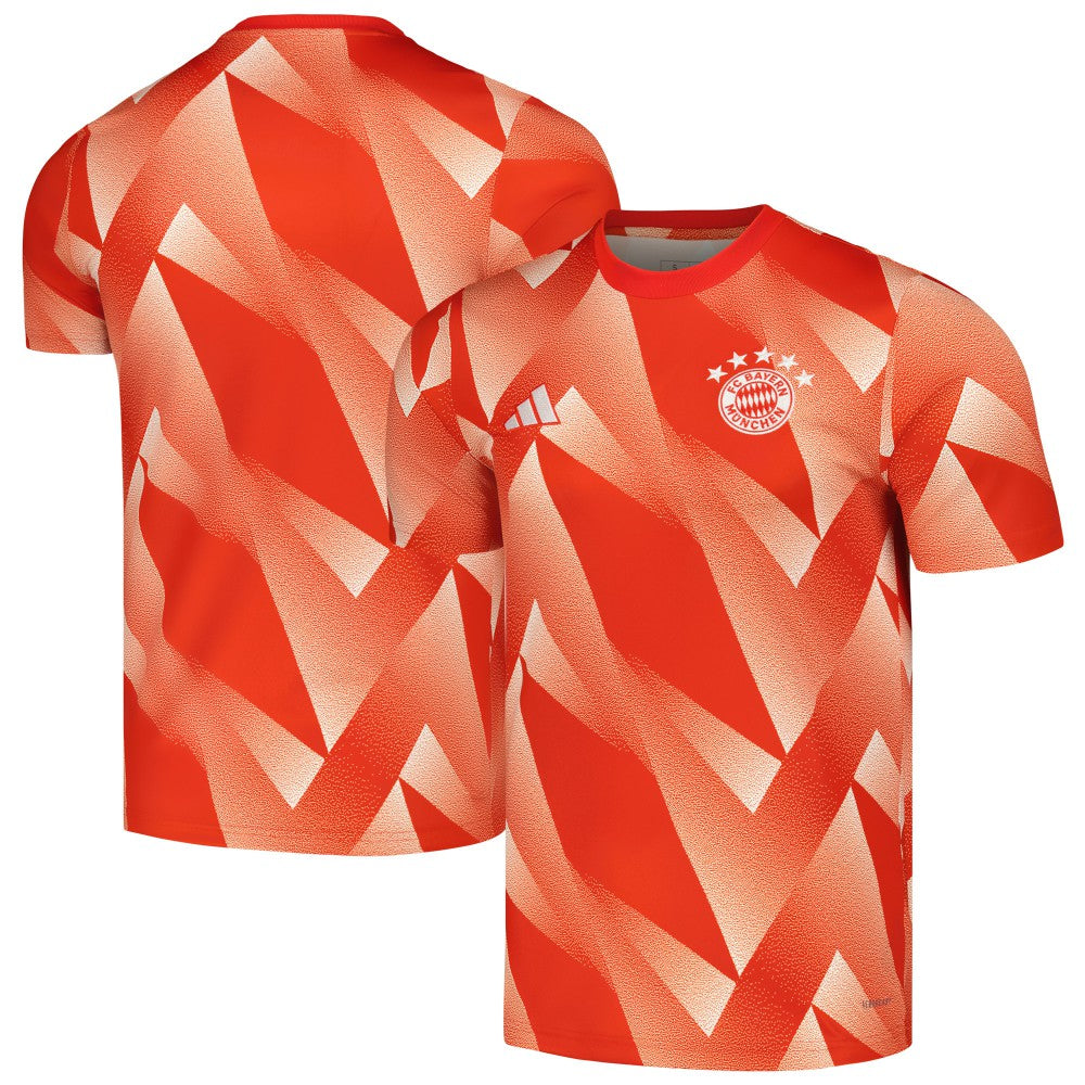 Adidas - Bayern Munich 2023/24 Pre-Match Top - Red