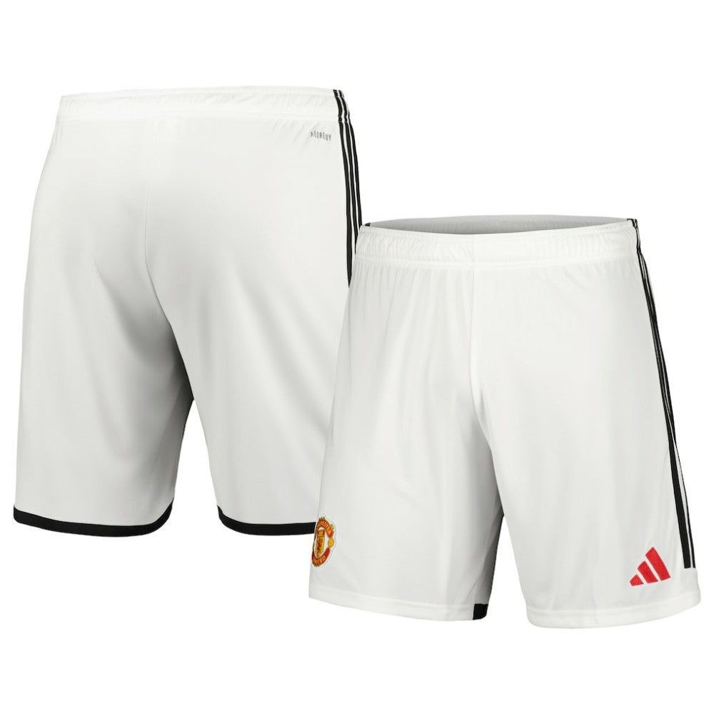 Adidas - Manchester United 2023/24 Home Replica Shorts - White