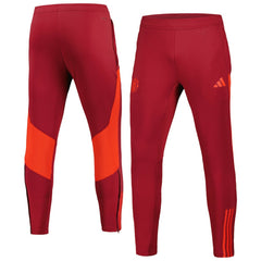 Adidas - Manchester United 2023/24 AEROREADY Training Pants - Red
