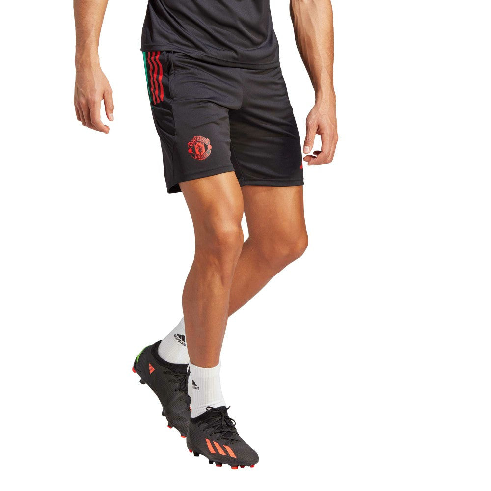 Adidas - Manchester United 2023/24 Training AEROREADY Shorts - Black