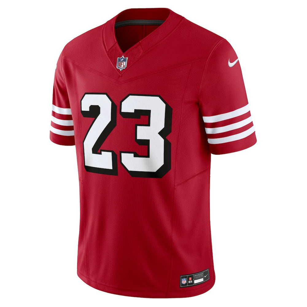 Christian McCaffrey San Francisco 49ers Vapor F.U.S.E. Limited Jersey - Scarlet - Nike