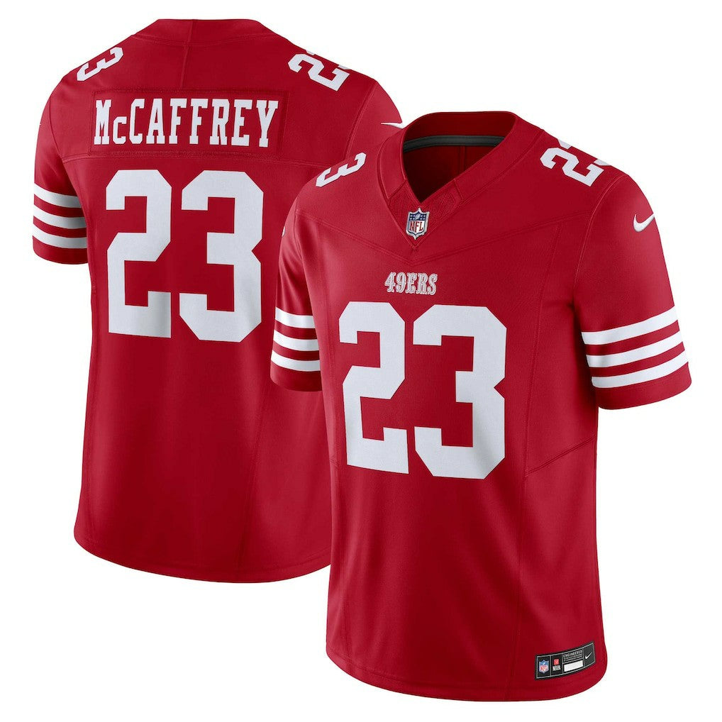 Christian McCaffrey San Francisco 49ers Vapor F.U.S.E. Limited Jersey - Scarlet - Nike
