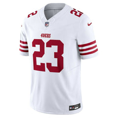 Christian McCaffrey San Francisco 49ers Vapor F.U.S.E. Limited Jersey - White - Nike