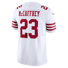 Christian McCaffrey San Francisco 49ers Vapor F.U.S.E. Limited Jersey - White - Nike