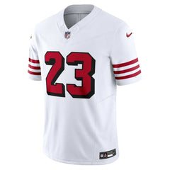 Christian McCaffrey San Francisco 49ers Vapor F.U.S.E. Limited 2nd Alternate Jersey - White - Nike