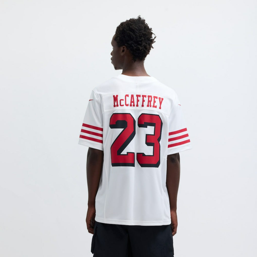Christian McCaffrey San Francisco 49ers Vapor F.U.S.E. Limited 2nd Alternate Jersey - White - Nike