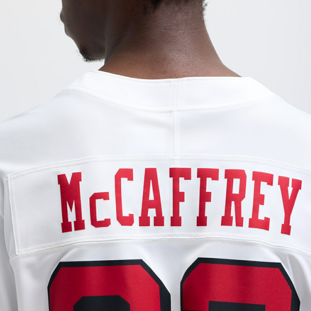 Christian McCaffrey San Francisco 49ers Vapor F.U.S.E. Limited 2nd Alternate Jersey - White - Nike