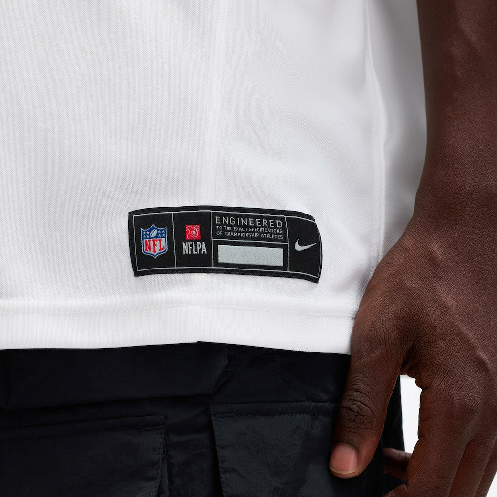 Christian McCaffrey San Francisco 49ers Vapor F.U.S.E. Limited 2nd Alternate Jersey - White - Nike