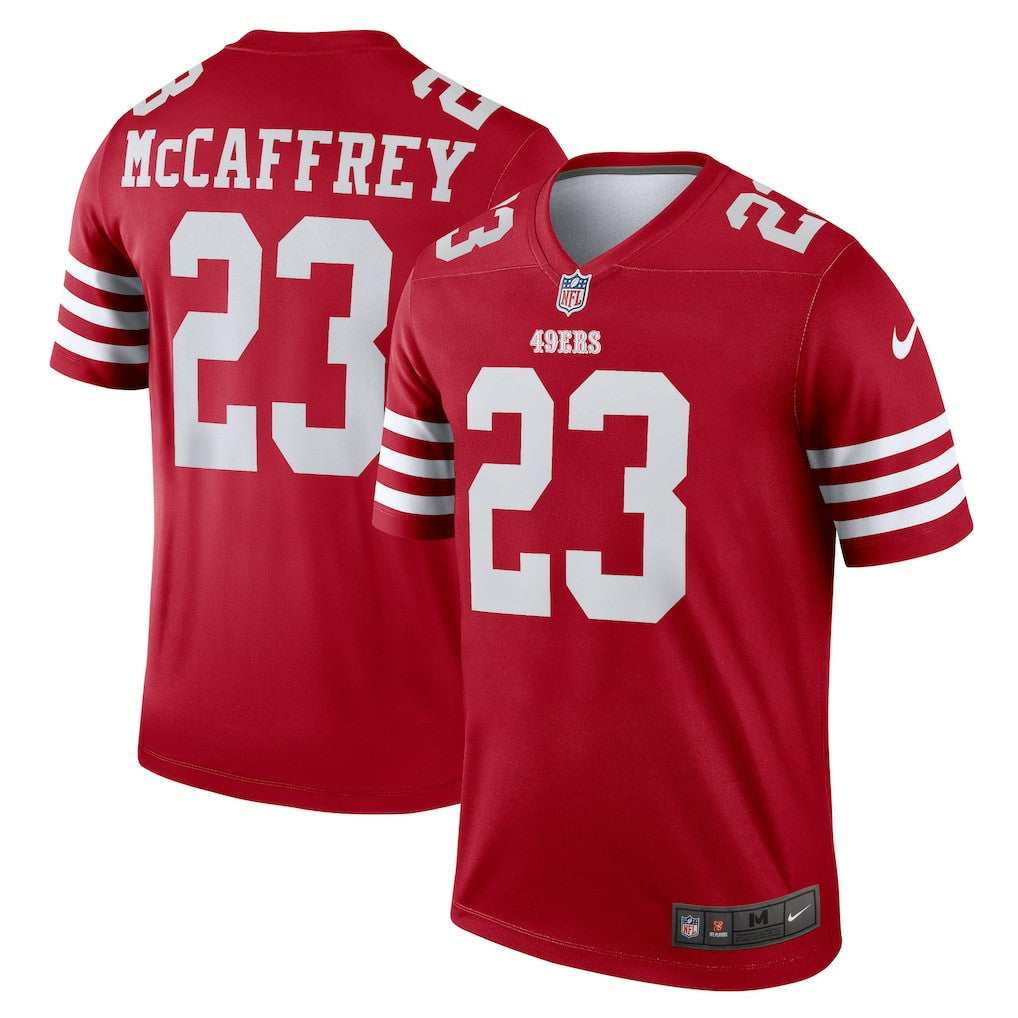 Christian McCaffrey San Francisco 49ers Legend Player Performance Top - Scarlet - Nike