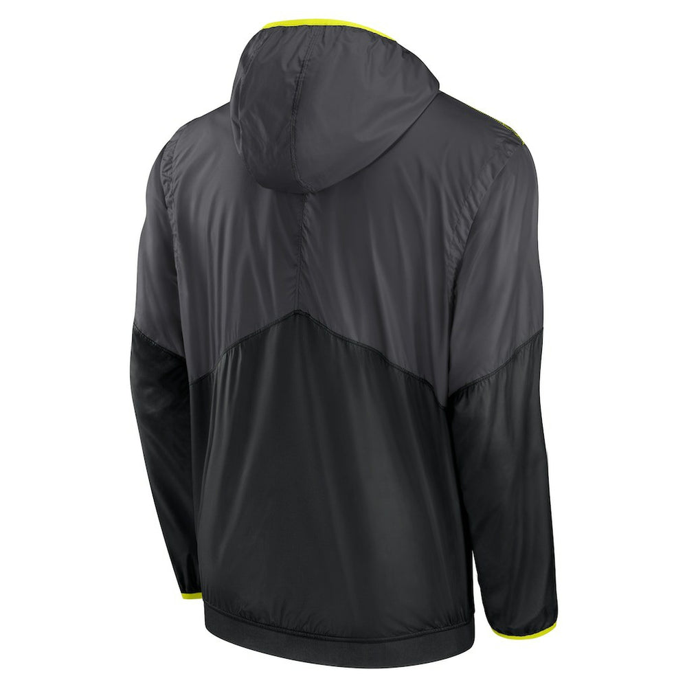 Cleveland Browns Volt Hoodie Half-Zip Jacket - Anthracite - Nike