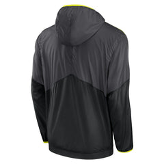 Cleveland Browns Volt Hoodie Half-Zip Jacket - Anthracite - Nike