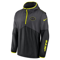 New York Jets Volt Hoodie Half-Zip Jacket - Anthracite - Nike