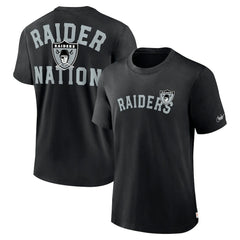 Las Vegas Raiders Rewind Slogan T-Shirt - Black - Nike
