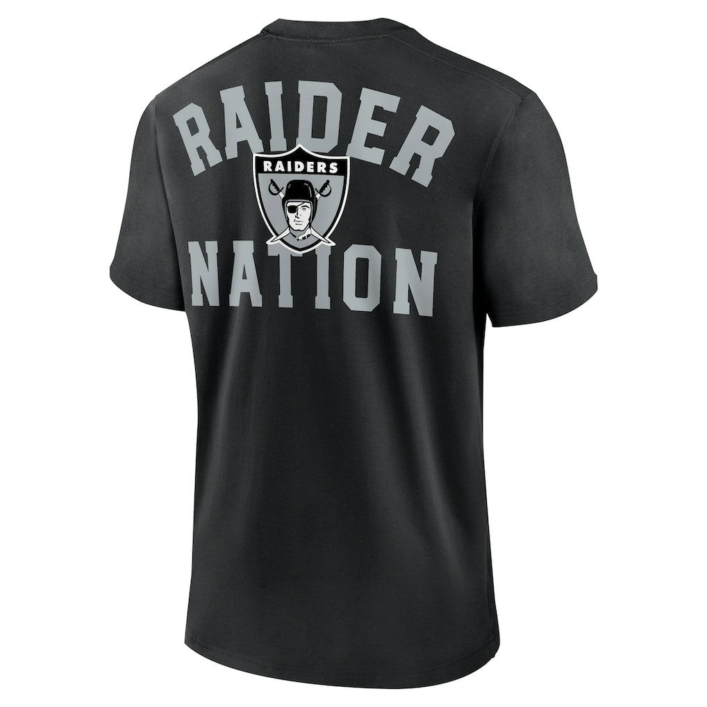 Las Vegas Raiders Rewind Slogan T-Shirt - Black - Nike