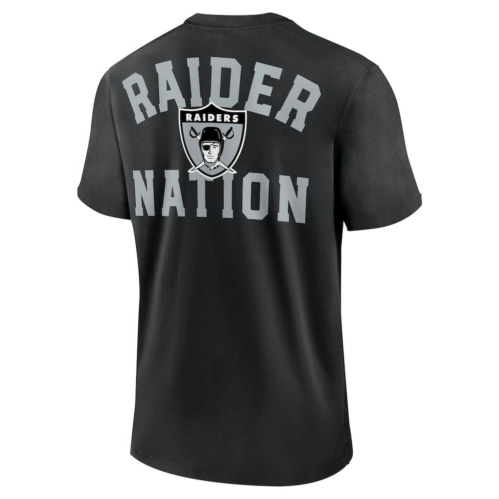 Las Vegas Raiders Rewind Slogan T-Shirt - Black - Nike