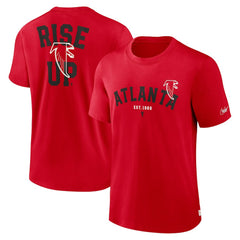 Atlanta Falcons Rewind Slogan T-Shirt - Red - Nike