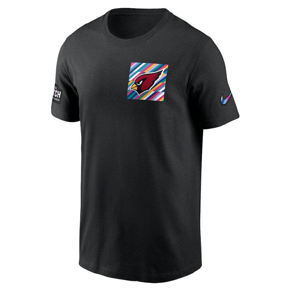 Arizona Cardinals Crucial Catch Sideline Tri-Blend T-Shirt - Black - Nike