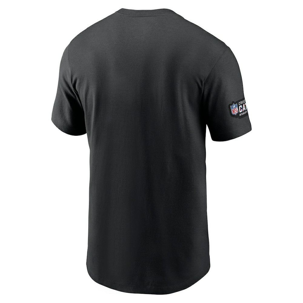 Arizona Cardinals Crucial Catch Sideline Tri-Blend T-Shirt - Black - Nike