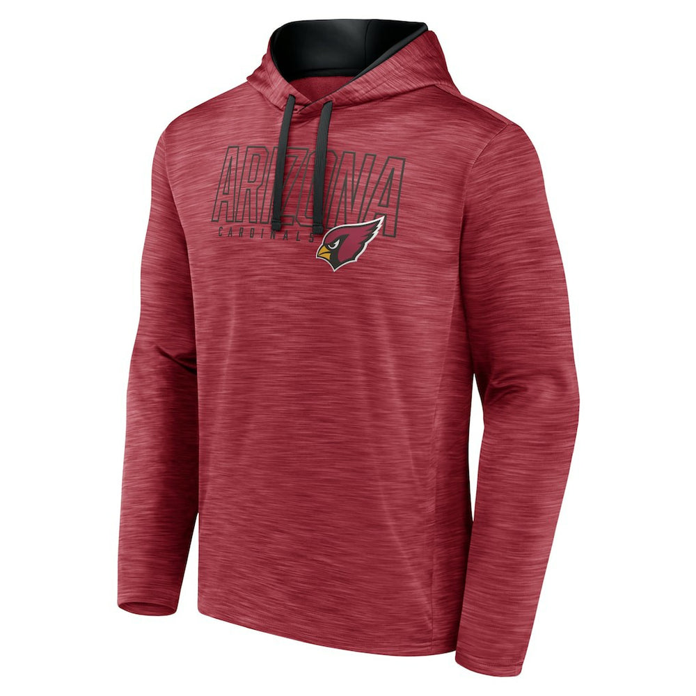 Arizona Cardinals Hook and Ladder Pullover Hoodie - Heather Cardinal - Fanatics