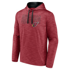 Arizona Cardinals Hook and Ladder Pullover Hoodie - Heather Cardinal - Fanatics