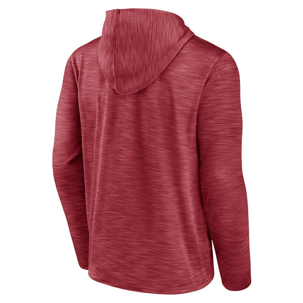 Arizona Cardinals Hook and Ladder Pullover Hoodie - Heather Cardinal - Fanatics