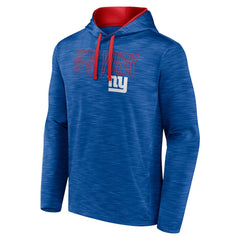 New York Giants Hook and Ladder Pullover Hoodie - Heather Royal - Fanatics