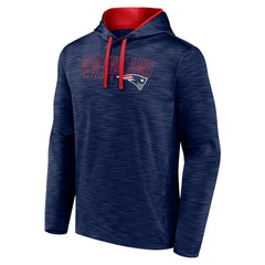 New England Patriots Hook and Ladder Pullover Hoodie - Heather Navy - Fanatics