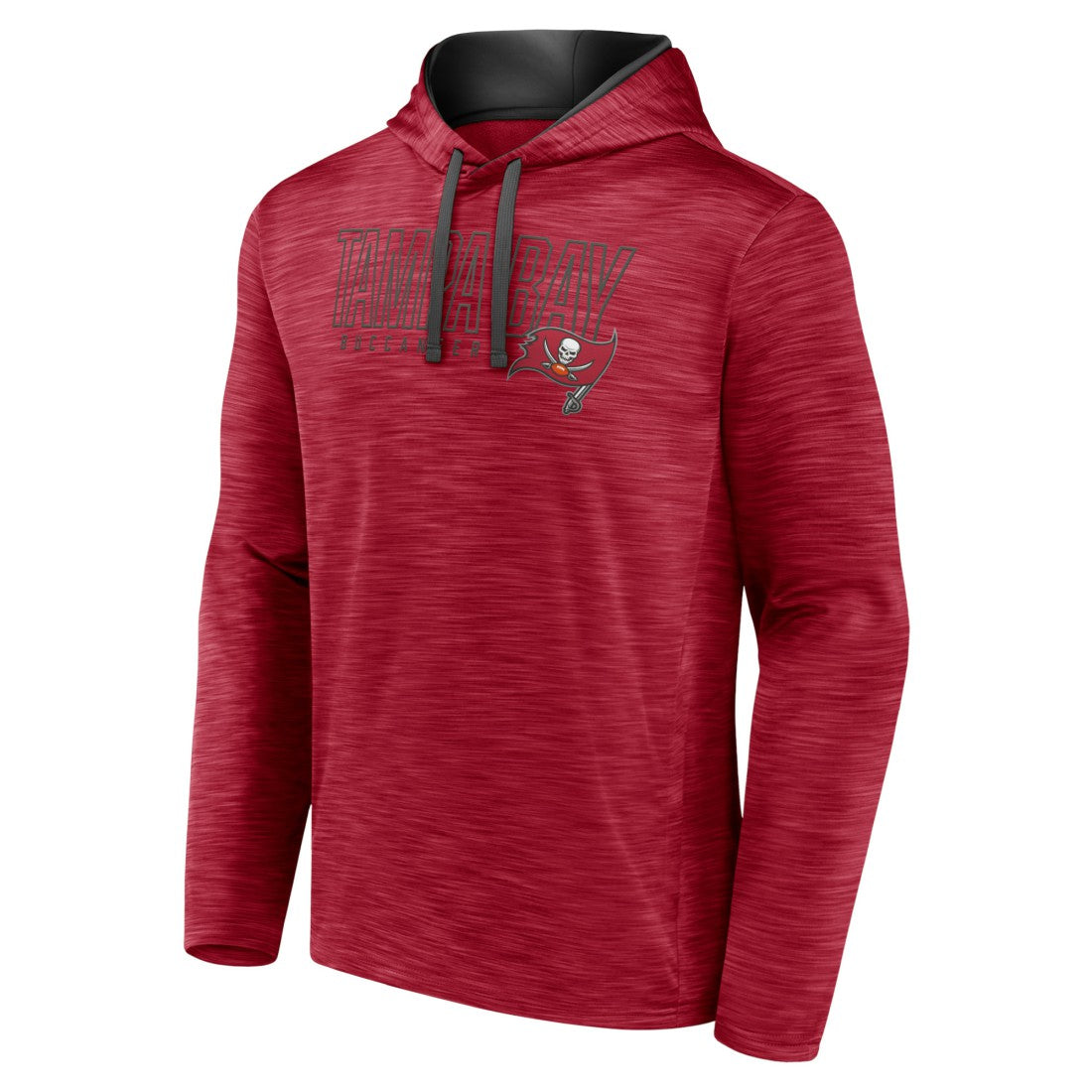 Tampa Bay Buccaneers Hook and Ladder Pullover Hoodie - Heather Red - Fanatics