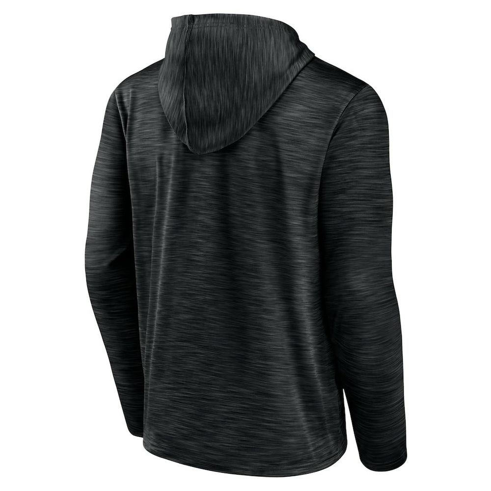 Las Vegas Raiders Hook and Ladder Pullover Hoodie - Heather Black - Fanatics