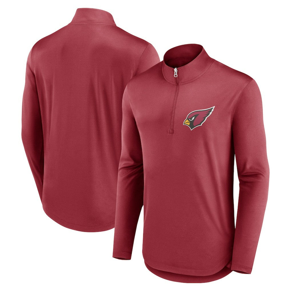 Arizona Cardinals Quarterback Quarter-Zip Top - Cardinal - Fanatics