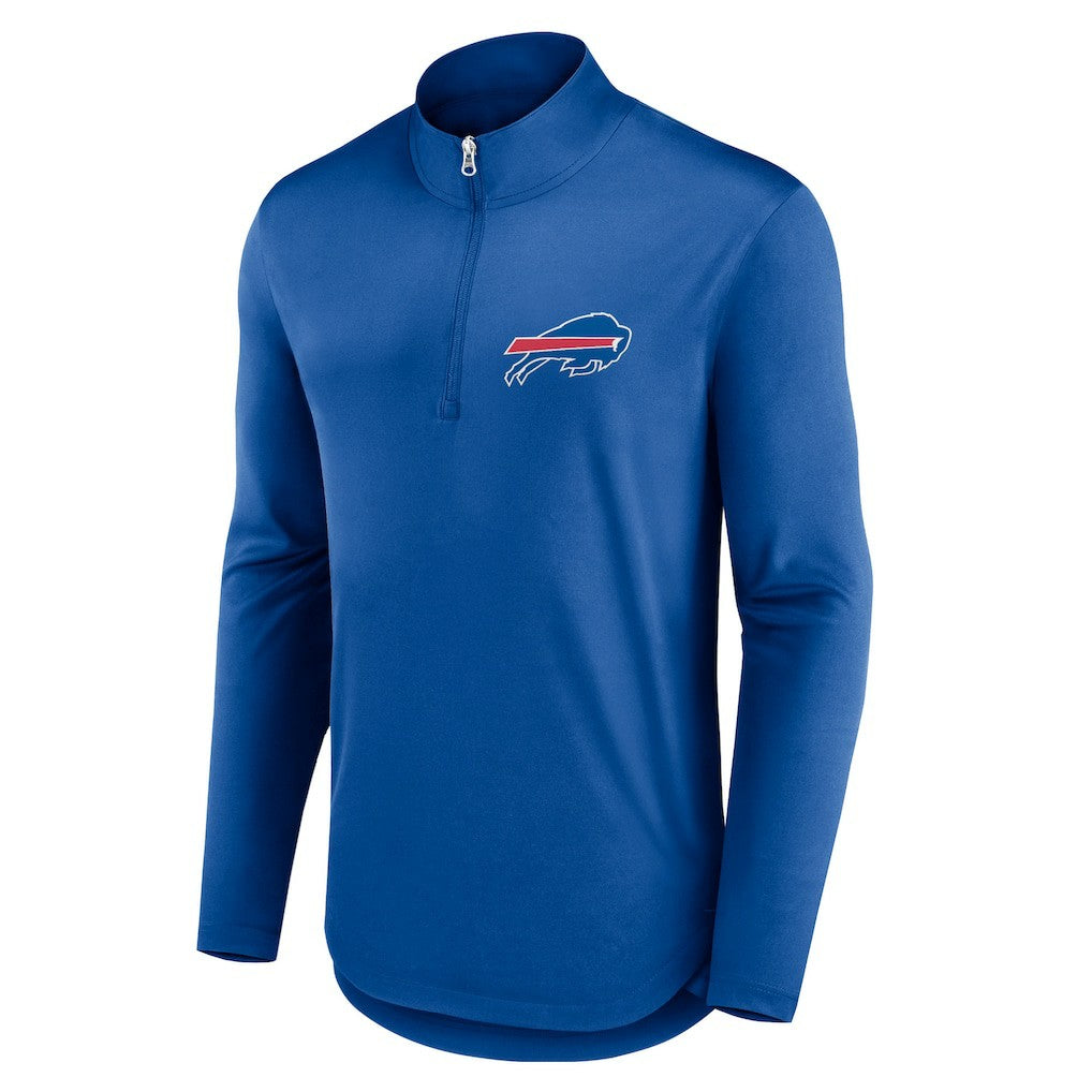 Buffalo Bills Quarterback Quarter-Zip Top - Royal - Fanatics