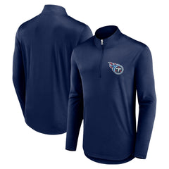 Tennessee Titans Quarterback Quarter-Zip Top - Navy - Fanatics
