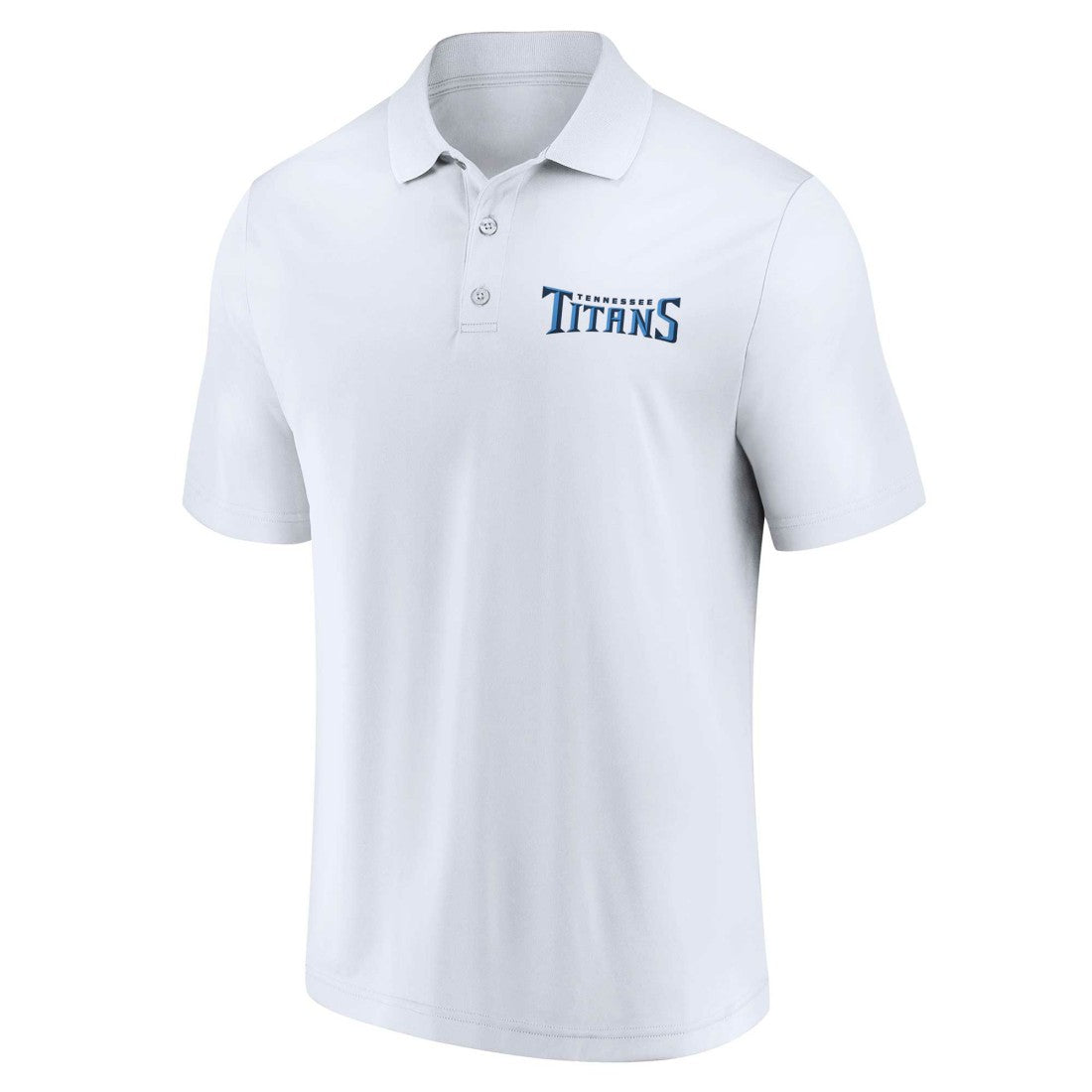 Tennessee Titans Lockup Two-Pack Polo Set - White/Navy - Fanatics