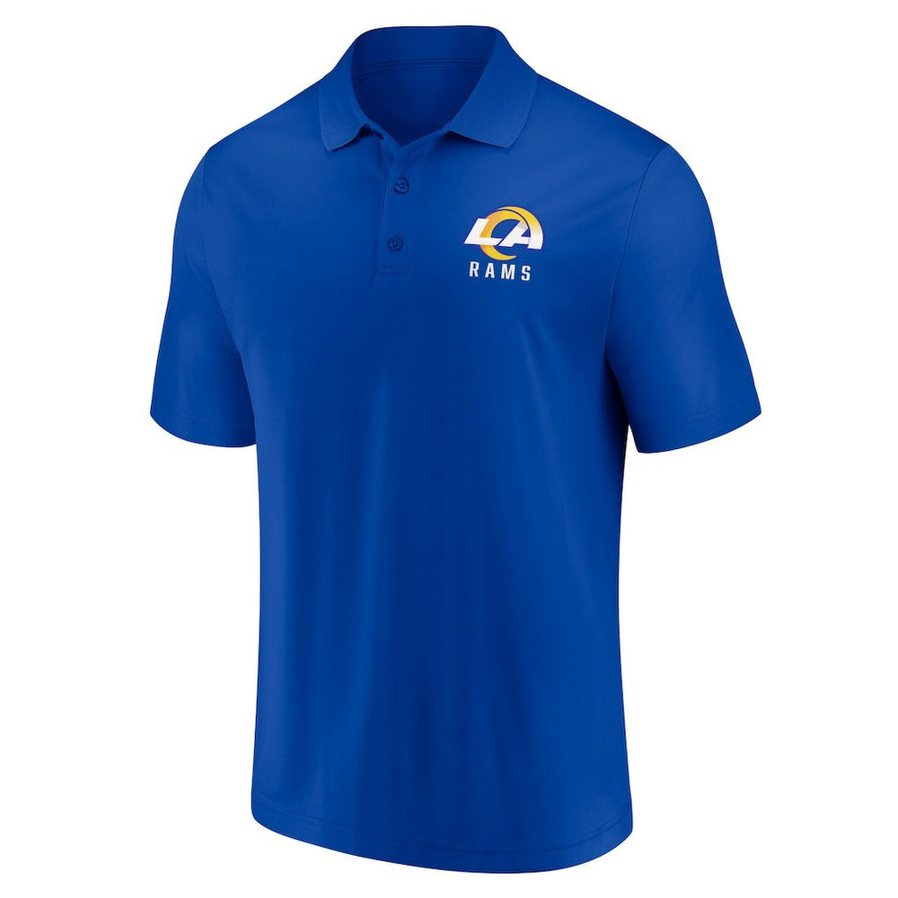 Los Angeles Rams Lockup Two-Pack Polo Set - White/Royal - Fanatics