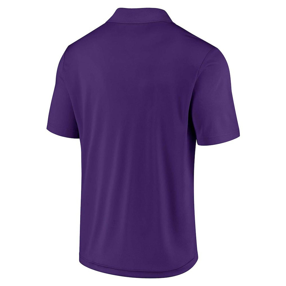 Minnesota Vikings Lockup Two-Pack Polo Set - White/Purple - Fanatics