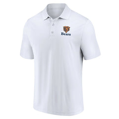 Chicago Bears Throwback Two-Pack Polo Set - White/Navy - Fanatics
